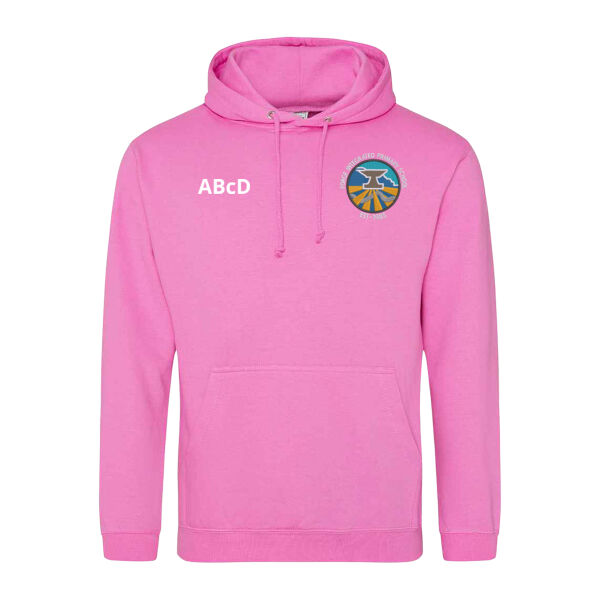 Forge IPS Leavers Hoodie - Candyfloss Pink (Adult sizing) Thumbnail