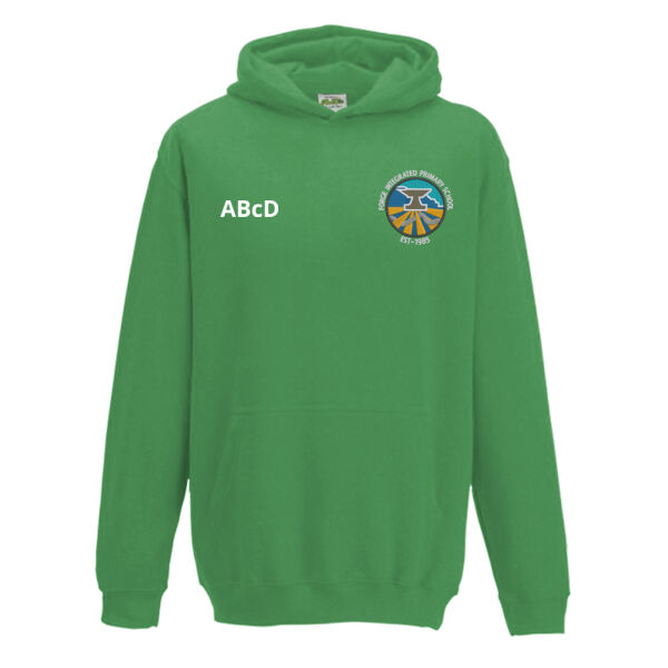 Forge IPS Leavers Hoodie - Kelly Green (Kids sizing) Thumbnail