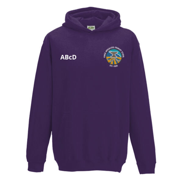 Forge IPS Leavers Hoodie - Purple (Kids sizing) Thumbnail